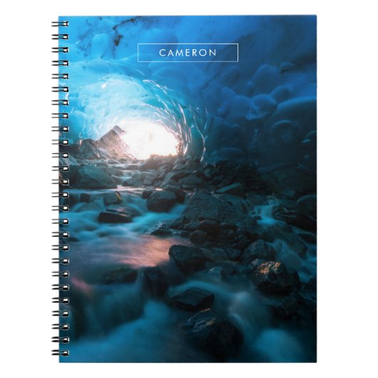 IJs en sneeuw | Mendenhall Glacier, Juneau, Alaska Notitieboek (Voorkant)