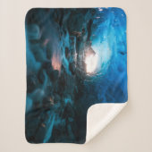 IJs en sneeuw | Mendenhall Glacier, Juneau, Alaska Sherpa Deken (Voorkant)