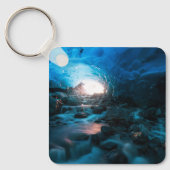 IJs en sneeuw | Mendenhall Glacier, Juneau, Alaska Sleutelhanger (Voorkant)