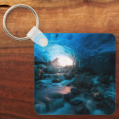 IJs en sneeuw | Mendenhall Glacier, Juneau, Alaska Sleutelhanger (Voorkant)