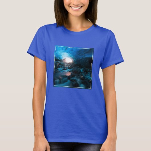 IJs en sneeuw | Mendenhall Glacier, Juneau, Alaska T-shirt (Voorkant)