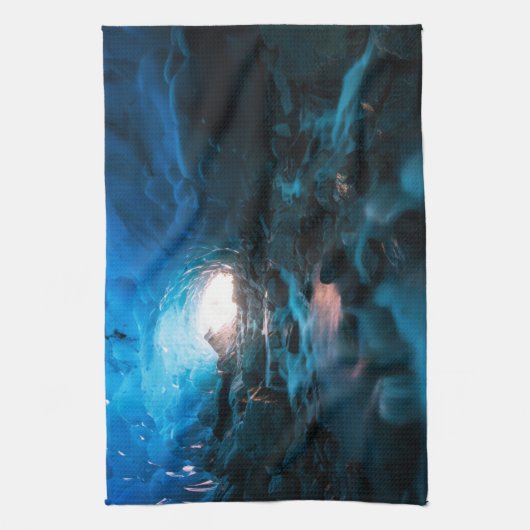 IJs en sneeuw | Mendenhall Glacier, Juneau, Alaska Theedoek (Verticaal)