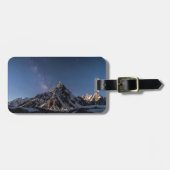 IJs en sneeuw | Milky Way Baltoro Glacier, Pakista Bagagelabel (Voorkant horizontaal)