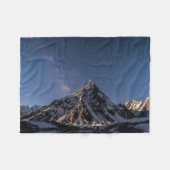 IJs en sneeuw | Milky Way Baltoro Glacier, Pakista Fleece Deken (Voorkant (Horizontaal))