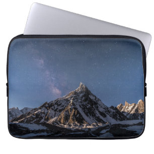 IJs en sneeuw   Milky Way Baltoro Glacier, Pakista Laptop Sleeve