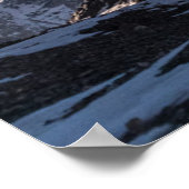 IJs en sneeuw | Milky Way Baltoro Glacier, Pakista Poster (Hoek)