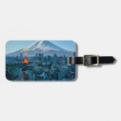 IJs en sneeuw | Mt. Fuji & Tokyo Skyline Bagagelabel (Voorkant horizontaal)