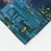 IJs en sneeuw | Mt. Fuji & Tokyo Skyline Fleece Deken (Hoek)