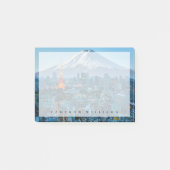 IJs en sneeuw | Mt. Fuji & Tokyo Skyline Post-it® Notes (Voorkant)
