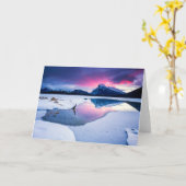 IJs en sneeuw | Mt. Rundle, Canada Kaart (Gele Bloem)