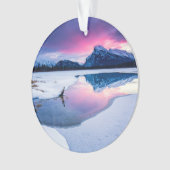 IJs en sneeuw | Mt. Rundle, Canada Ornament (voorkant)