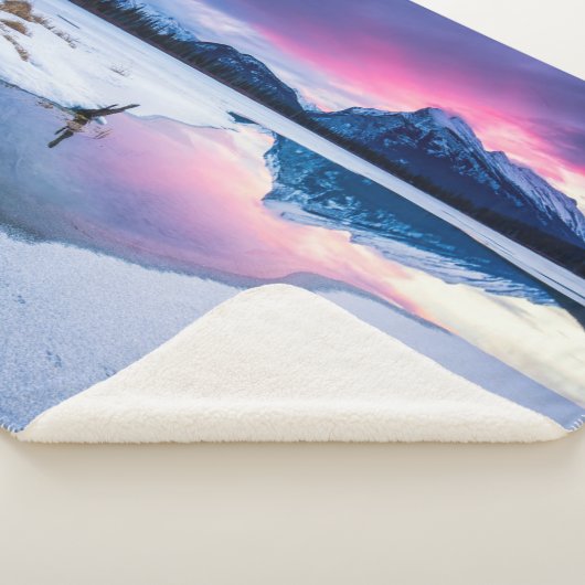 IJs en sneeuw | Mt. Rundle, Canada Sherpa Deken (3/4)