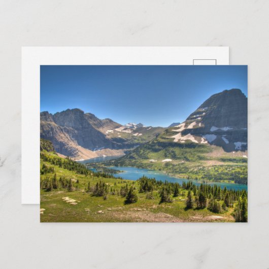 IJs en sneeuw | Nationaal park Glacier, Montana Briefkaart (Voorkant / Achterkant)