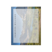 IJs en sneeuw | Nationaal park Glacier, Montana Notitieblok (Linkerzijde)