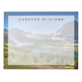 IJs en sneeuw | Nationaal park Glacier, Montana Notitieblok (Voorkant)