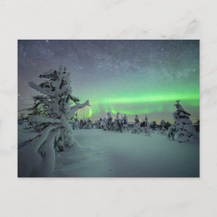 IJs en sneeuw Nationaal park Pallas-Yllastunturi Briefkaart