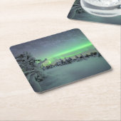 IJs en sneeuw | Nationaal park Pallas-Yllastunturi Kartonnen Onderzetters (Schuin)