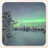 IJs en sneeuw | Nationaal park Pallas-Yllastunturi Kartonnen Onderzetters (Voorkant)