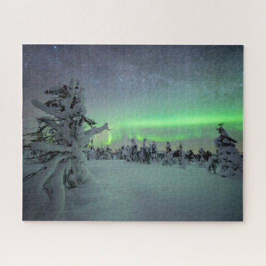 IJs en sneeuw | Nationaal park Pallas-Yllastunturi Legpuzzel (Horizontaal)