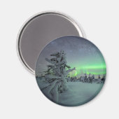 IJs en sneeuw | Nationaal park Pallas-Yllastunturi Magneet (Voorkant / Achterkant)