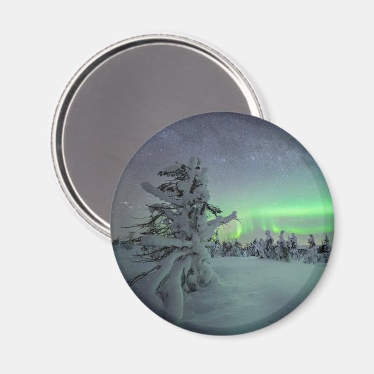 IJs en sneeuw | Nationaal park Pallas-Yllastunturi Magneet (Voorkant / Achterkant)