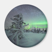 IJs en sneeuw | Nationaal park Pallas-Yllastunturi Magneet (Voorkant)