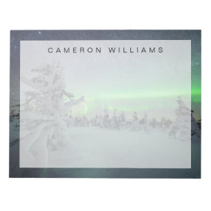 IJs en sneeuw Nationaal park Pallas-Yllastunturi Notitieblok