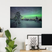 IJs en sneeuw | Nationaal park Pallas-Yllastunturi Poster (Thuiskantoor)