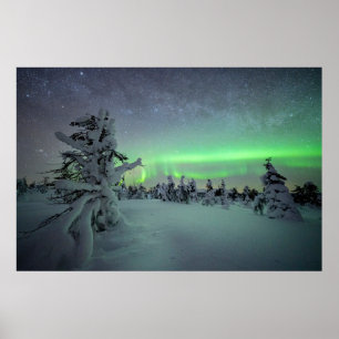 IJs en sneeuw   Nationaal park Pallas-Yllastunturi Poster