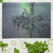 IJs en sneeuw | Nationaal park Pallas-Yllastunturi Theedoek (Gevouwen)