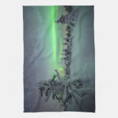 IJs en sneeuw | Nationaal park Pallas-Yllastunturi Theedoek (Verticaal)