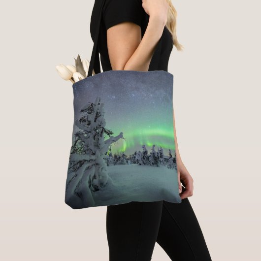 IJs en sneeuw | Nationaal park Pallas-Yllastunturi Tote Bag (Dichtbij)