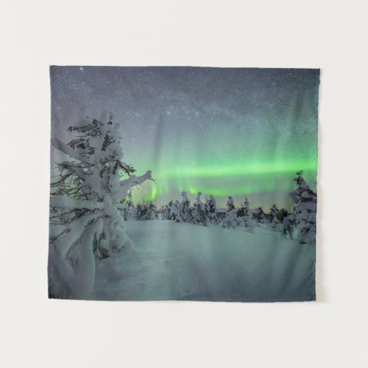 IJs en sneeuw | Nationaal park Pallas-Yllastunturi Wandkleed (Voorkant (horizontaal))