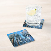 IJs en sneeuw | Nationaal park Sequoia, Californië Kartonnen Onderzetters (Insitu)