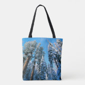 IJs en sneeuw | Nationaal park Sequoia, Californië Tote Bag (Achterkant)