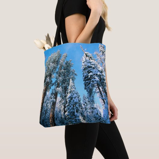 IJs en sneeuw | Nationaal park Sequoia, Californië Tote Bag (Dichtbij)
