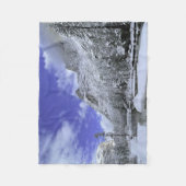 IJs en sneeuw | Nationaal park Yosemite Fleece Deken (Voorkant)