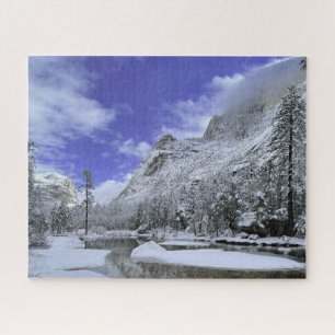 IJs en sneeuw Nationaal park Yosemite Legpuzzel