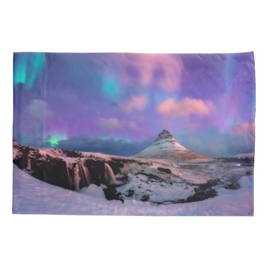 IJs en sneeuw | Noordelijke hoogten, Kirkjufall Mo Kussensloop (Achterkant)