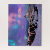 IJs en sneeuw | Noordelijke hoogten, Kirkjufall Mo Legpuzzel (Verticaal)