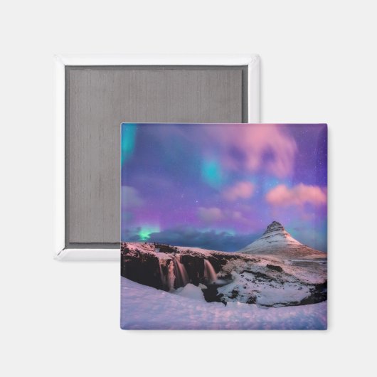 IJs en sneeuw | Noordelijke hoogten, Kirkjufall Mo Magneet (Voorkant / Achterkant)