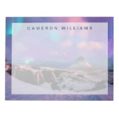 IJs en sneeuw | Noordelijke hoogten, Kirkjufall Mo Notitieblok (Voorkant)