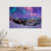 IJs en sneeuw | Noordelijke hoogten, Kirkjufall Mo Poster (Keuken)