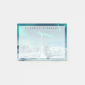 IJs en sneeuw | Noordelijke lichten, Lapland, Finl Post-it® Notes (Voorkant)