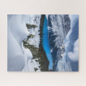 IJs en sneeuw | Peyto Lake, Canadees Rockies Legpuzzel (Horizontaal)