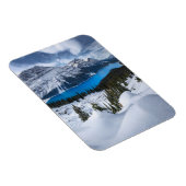 IJs en sneeuw | Peyto Lake, Canadees Rockies Magneet (Rechterzijde)