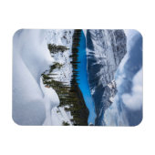 IJs en sneeuw | Peyto Lake, Canadees Rockies Magneet (Horizontaal)
