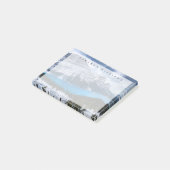 IJs en sneeuw | Peyto Lake, Canadees Rockies Post-it® Notes (Schuin)