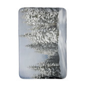 IJs en sneeuw | Pine Woodland, Oostenrijk Badmat (Voorkant Verticaal)