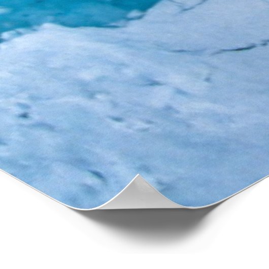 IJs en sneeuw | Polair Beer, Arctische Oceaan, Sva Poster (Hoek)